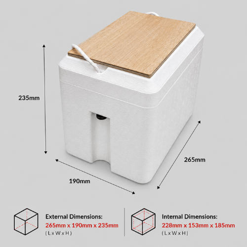 BAIT BOX WITH CUTTING BOARD