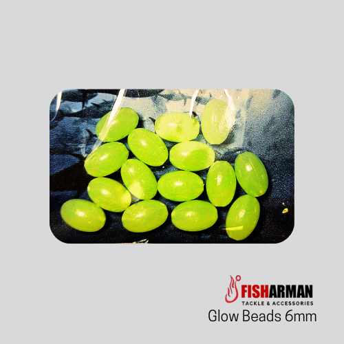 Fishing Glow beads 6mm from Fisharman Fishing Tackle & Accessories