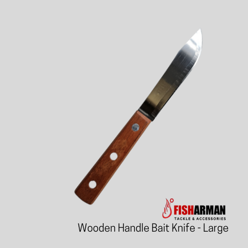 Wooden Handle Bait Knife