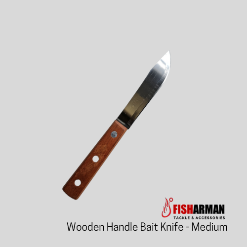 Wooden Handle Bait Knife
