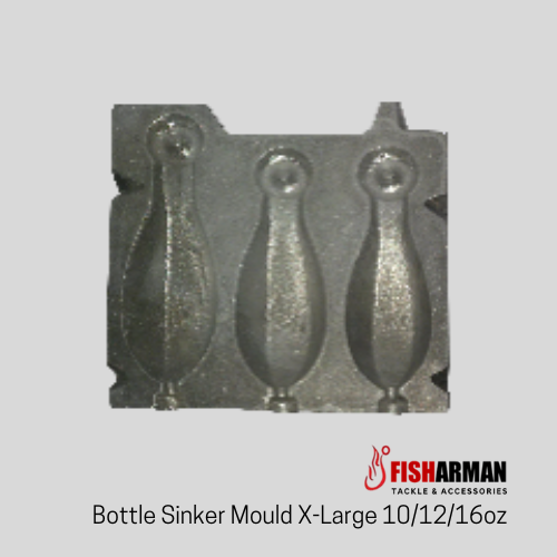 Bottle Sinker Moulds Small to XL