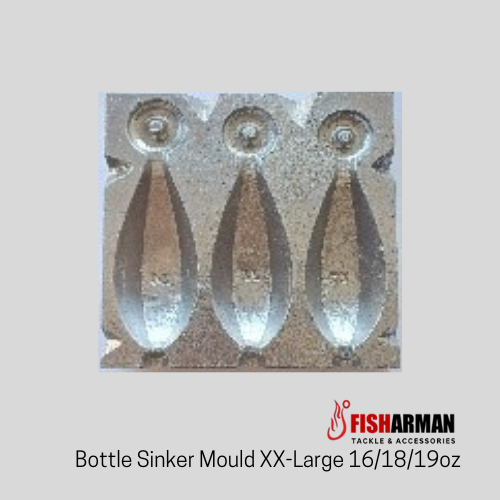 Bottle Sinker Moulds Small to XL