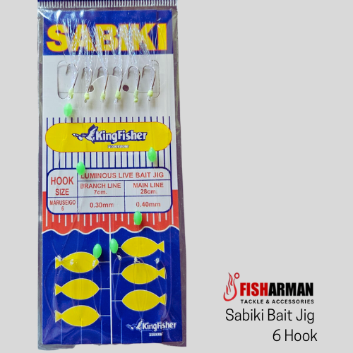 Sabiki Bait Jig 6 Fishing Hook