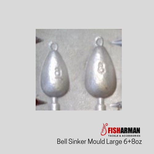 Bell Sinker Mould Large 6-8oz from Fisharman Fishing Tackle Supplies