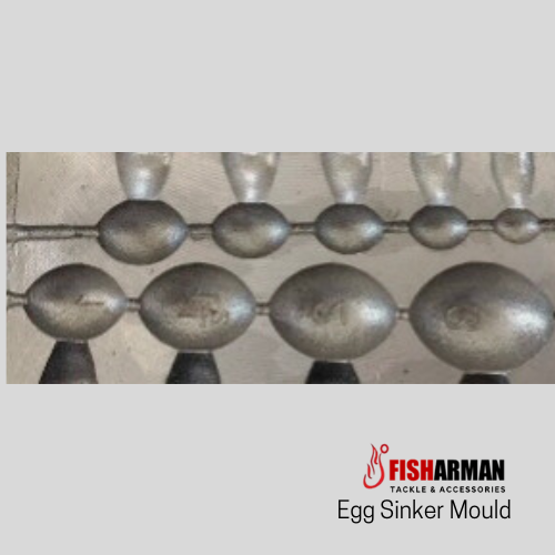 Egg Fishing Sinker Mould from Fisharman Fishing Tackle Supplies