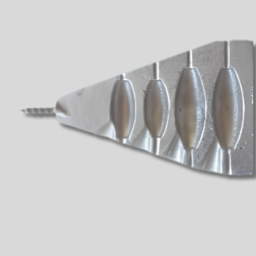 BARREL SINKER MOULD