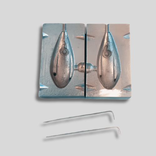 GRAPNEL WIRE DOUBLE SINKER MOULD