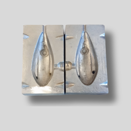 GRAPNEL NYLON DOUBLE SINKER MOULD