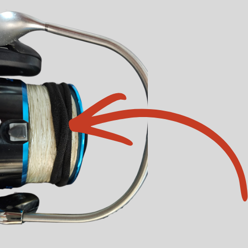 FISHING LINE RETAINER