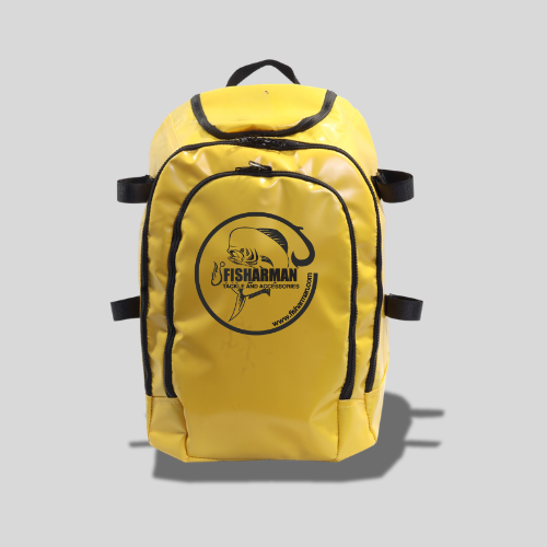 FISHING BACKPACK YELLOW