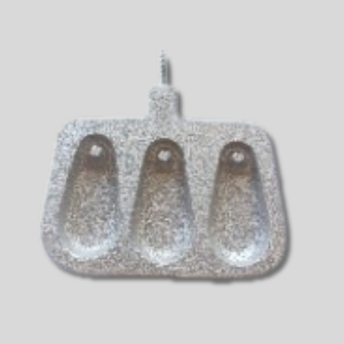 SPOON SHALLOW SINKER MOULD 2-4oz open