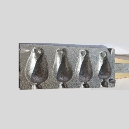 SPOON SINKER MOULD DOUBLE SIDED 3-6oz
