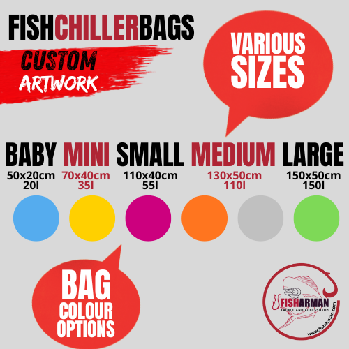 Fish Chiller Bags Artwork