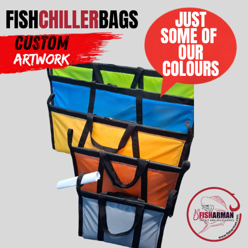 Fish Chiller Bags Artwork