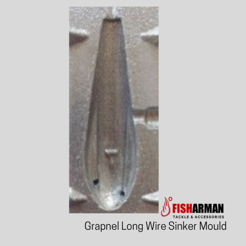 Grapnel Long Wire Fishing Sinker Mold from Fisharman Fishing Tackle Supplies