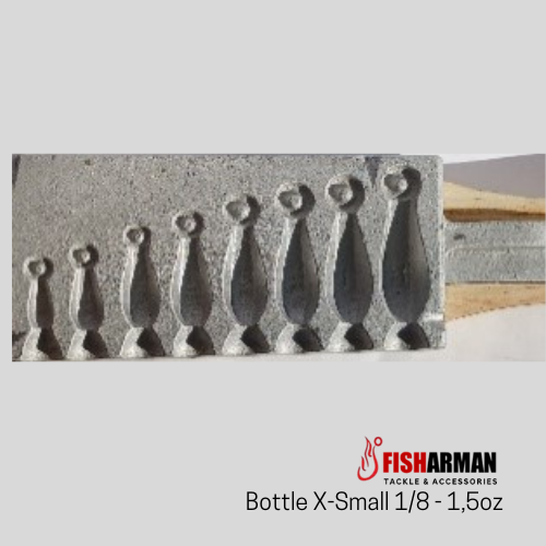 Bottle Sinker Moulds Small to XL