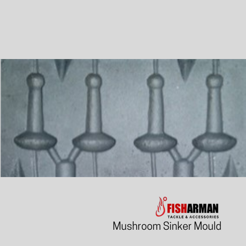 Mushroom Fishing Sinker Mold from Fisharman Fishing Tackle Supplies