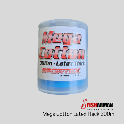 mega latex fishing cotton