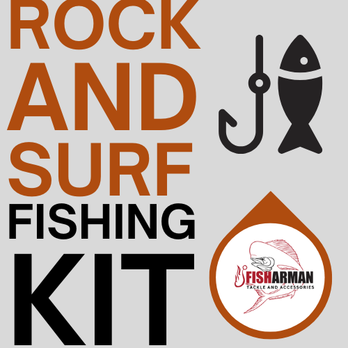 Rock and Surf Fishing Tackle Kit
