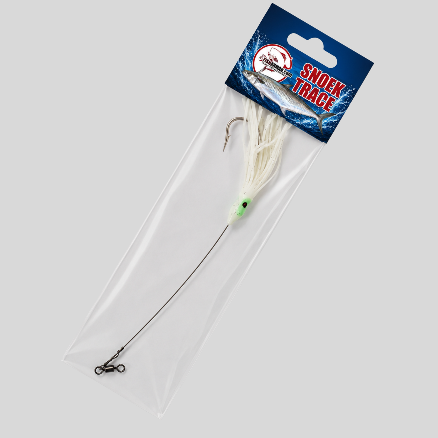 snoek trace vinyl skirt white