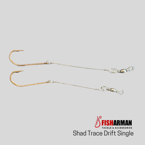 shad drift trace single hook